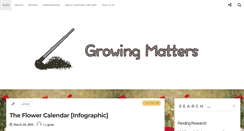 Desktop Screenshot of growingmatters.co.uk