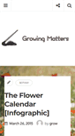 Mobile Screenshot of growingmatters.co.uk